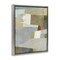 Stupell Industries Causeway Neutral Geometrics Floating Frame, design by Suzanne Nicoll